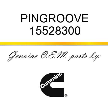 PIN,GROOVE 15528300