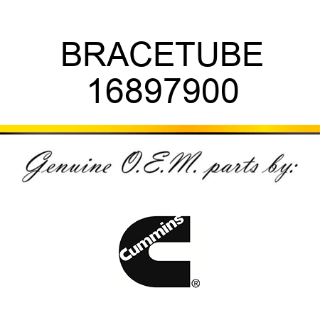 BRACE,TUBE 16897900