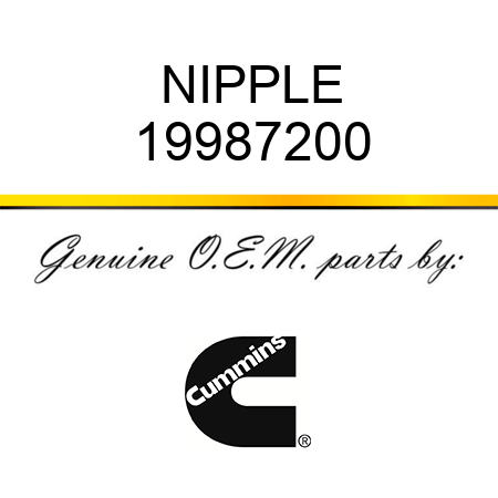 NIPPLE 19987200
