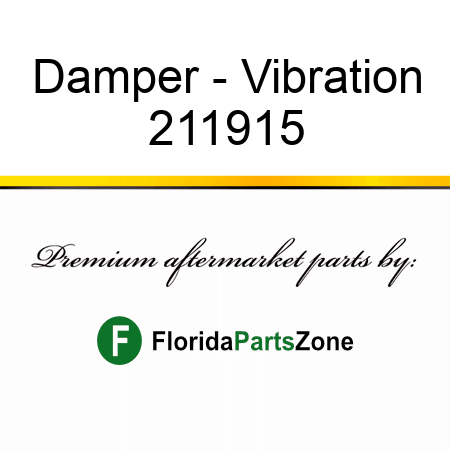 Damper - Vibration 211915
