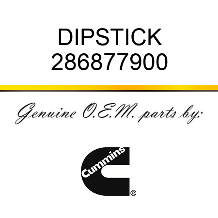 DIPSTICK 286877900