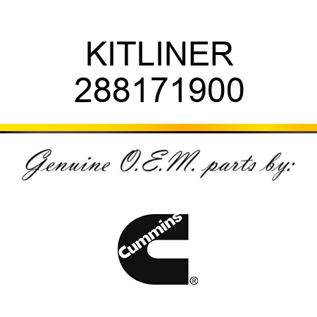 KIT,LINER 288171900