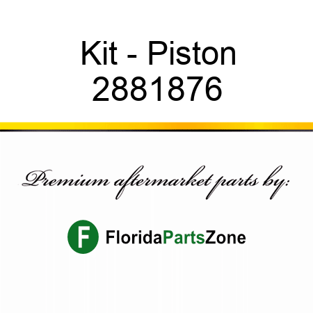 Kit - Piston 2881876