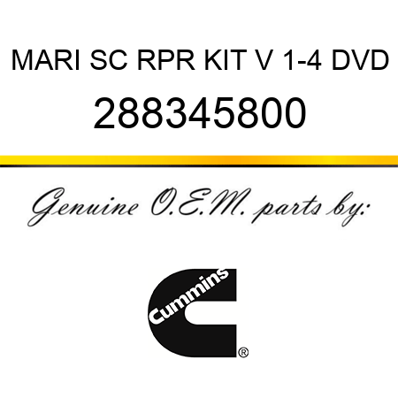 MARI SC RPR KIT V 1-4 DVD 288345800