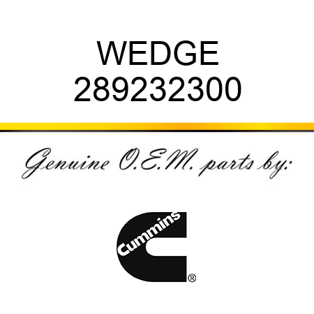 WEDGE 289232300