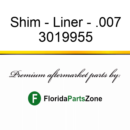 Shim - Liner - .007 3019955