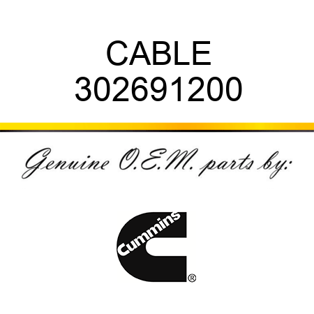 CABLE 302691200