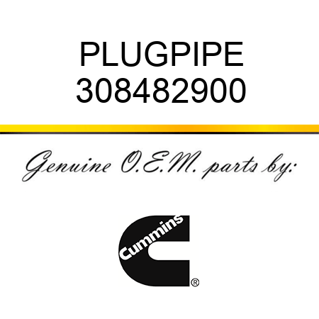 PLUG,PIPE 308482900