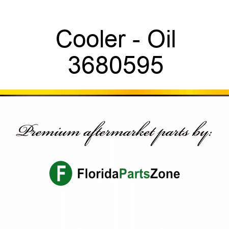 Cooler - Oil 3680595