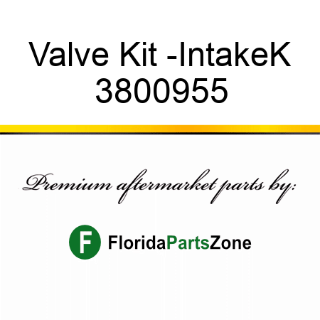 Valve Kit -Intake,K 3800955