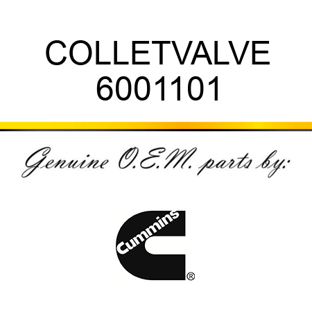 COLLET,VALVE 6001101