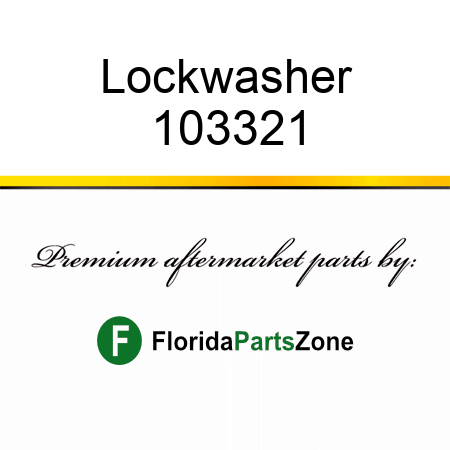 Lockwasher 103321