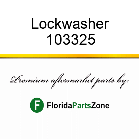 Lockwasher 103325