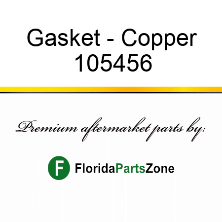 Gasket - Copper 105456