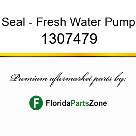 Seal - Fresh Water Pump 1307479