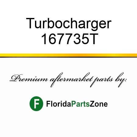 Turbocharger 167735T