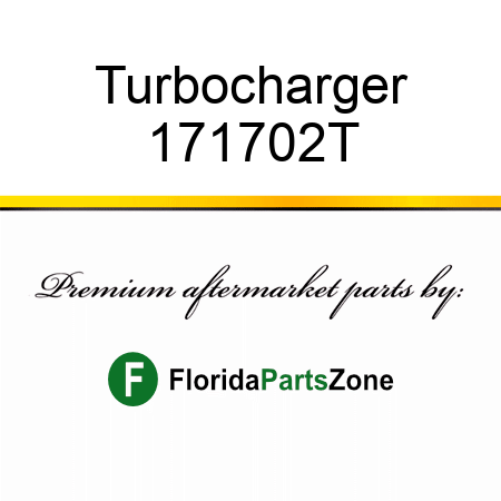 Turbocharger 171702T