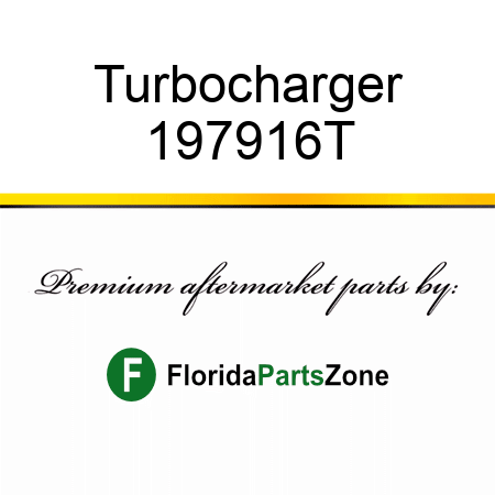 Turbocharger 197916T