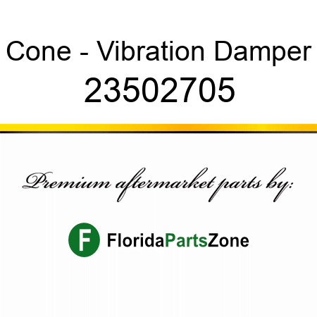 Cone - Vibration Damper 23502705