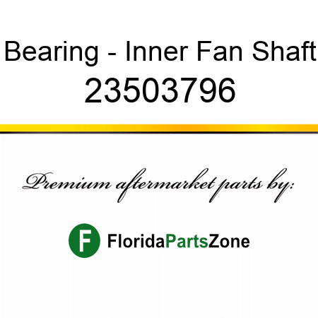 Bearing - Inner Fan Shaft 23503796