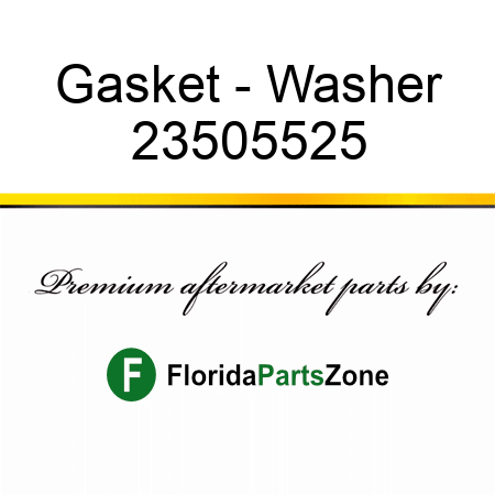 Gasket - Washer 23505525