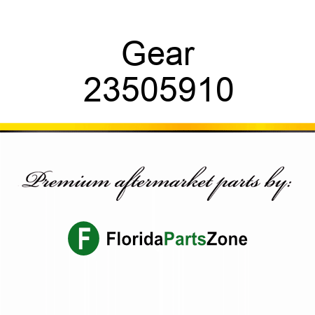 Gear 23505910