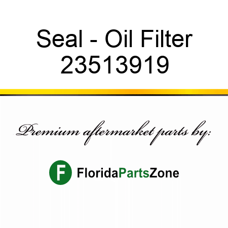 Seal - Oil Filter 23513919