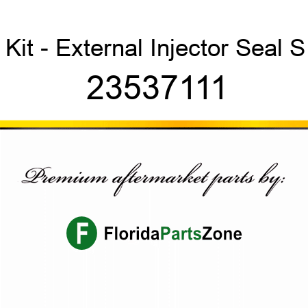 Kit - External Injector Seal S 23537111