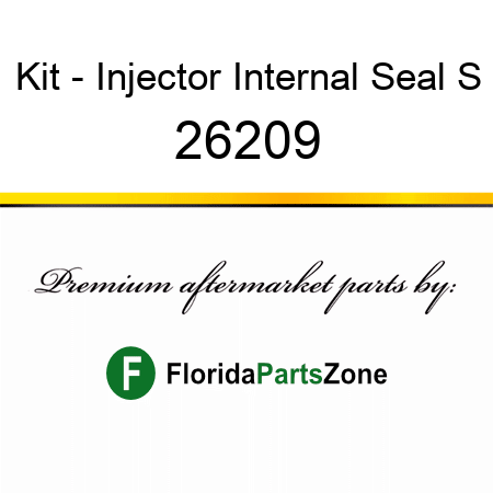 Kit - Injector Internal Seal S 26209