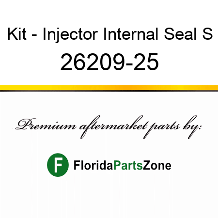 Kit - Injector Internal Seal S 26209-25
