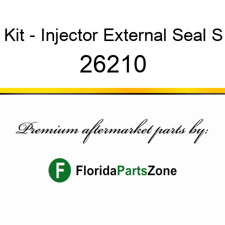 Kit - Injector External Seal S 26210