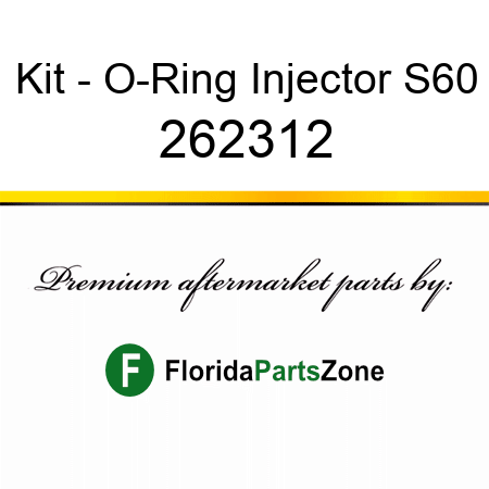 Kit - O-Ring Injector S60 262312