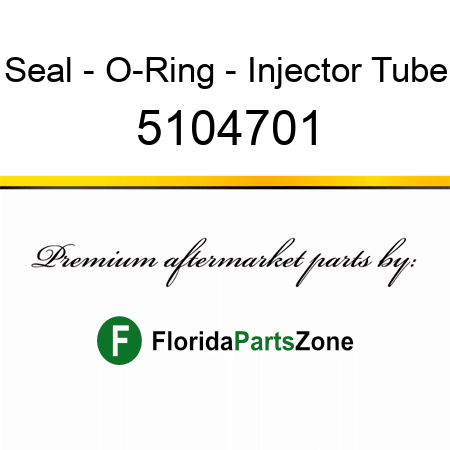 Seal - O-Ring - Injector Tube 5104701