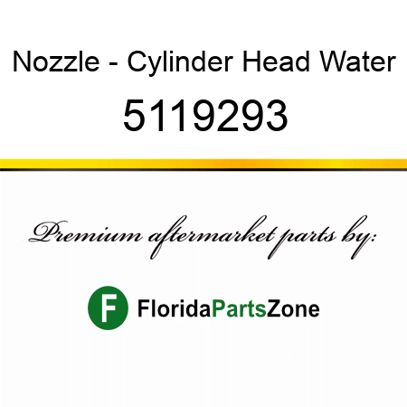 Nozzle - Cylinder Head Water 5119293