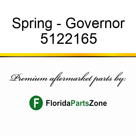 Spring - Governor 5122165