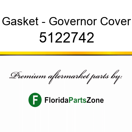 Gasket - Governor Cover 5122742