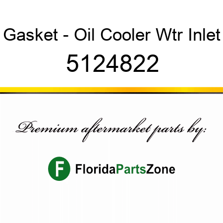 Gasket - Oil Cooler Wtr Inlet 5124822