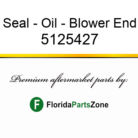 Seal - Oil - Blower End 5125427