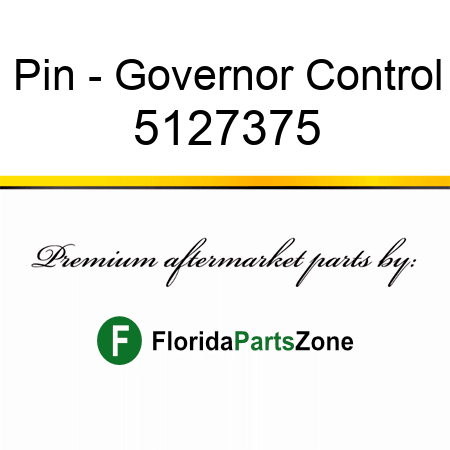 Pin - Governor Control 5127375
