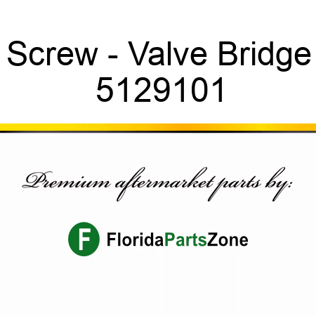 Screw - Valve Bridge 5129101