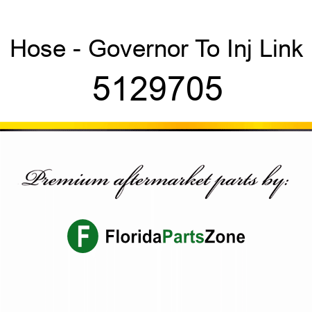 Hose - Governor To Inj Link 5129705