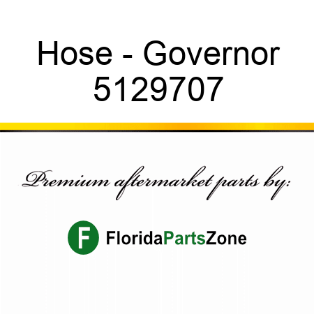 Hose - Governor 5129707