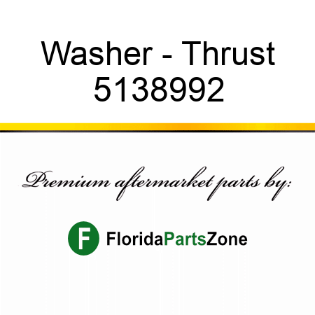 Washer - Thrust 5138992