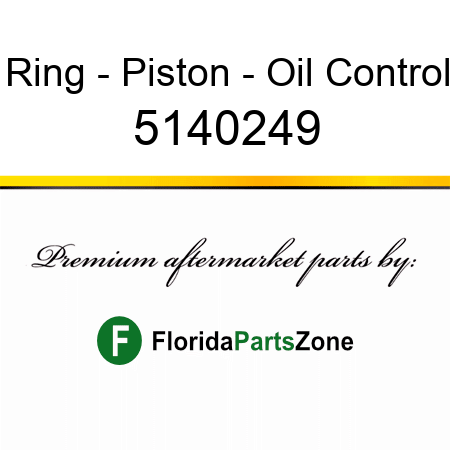 Ring - Piston - Oil Control 5140249