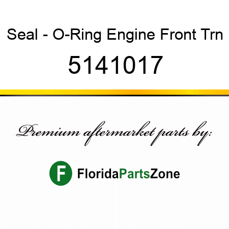 Seal - O-Ring Engine Front Trn 5141017