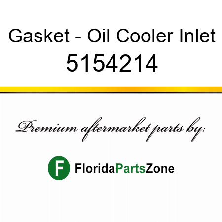 Gasket - Oil Cooler Inlet 5154214