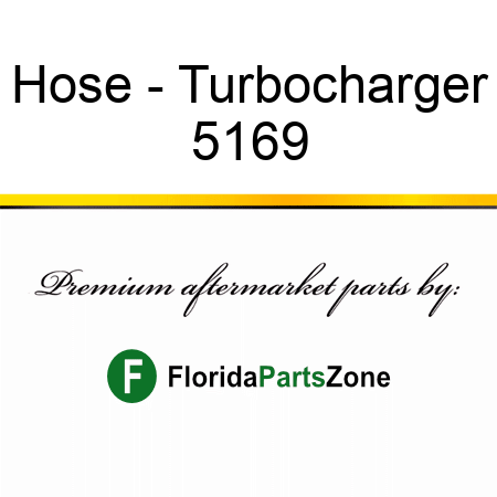 Hose - Turbocharger 5169