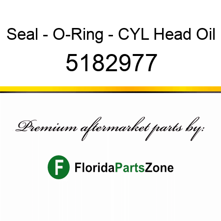 Seal - O-Ring - CYL Head Oil 5182977
