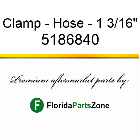 Clamp - Hose - 1 3/16