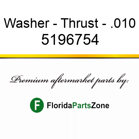 Washer - Thrust - .010 5196754